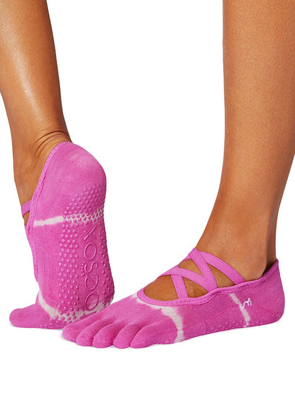 [ToeSox] Elle Full-Toe Grip Socks / Yoga Pilates Anti-Slip Socks 25SS_D1 2501