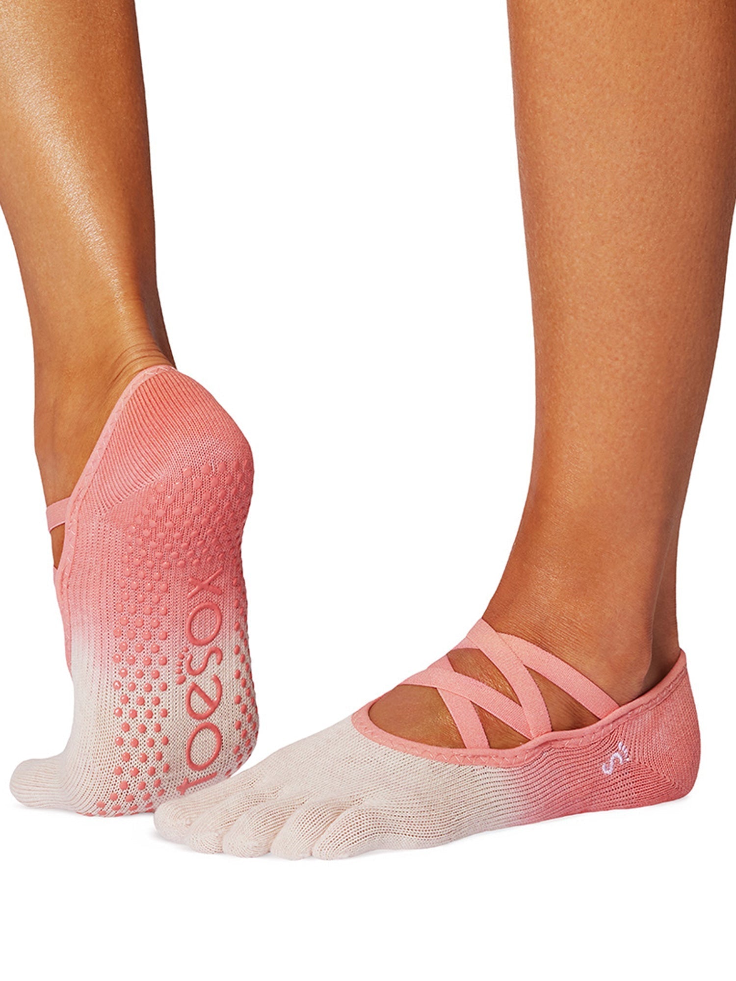 [ToeSox] Elle Full-Toe Grip Socks / Yoga Pilates Anti-Slip Socks 25SS_D1 2501