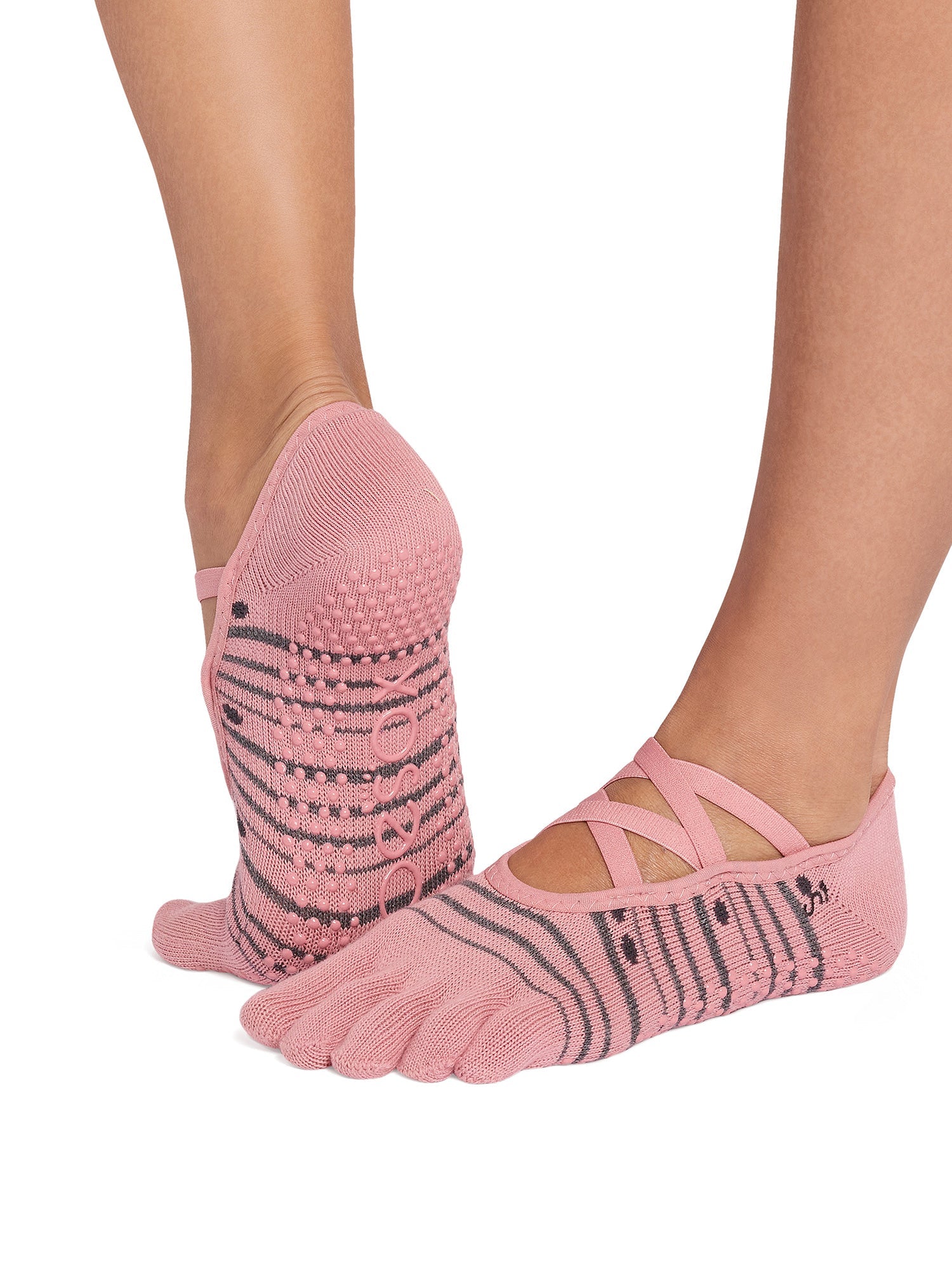 [ToeSox] Elle (Full-Toe) Grip Socks / Yoga Pilates Anti-Slip Socks 25SS_D3