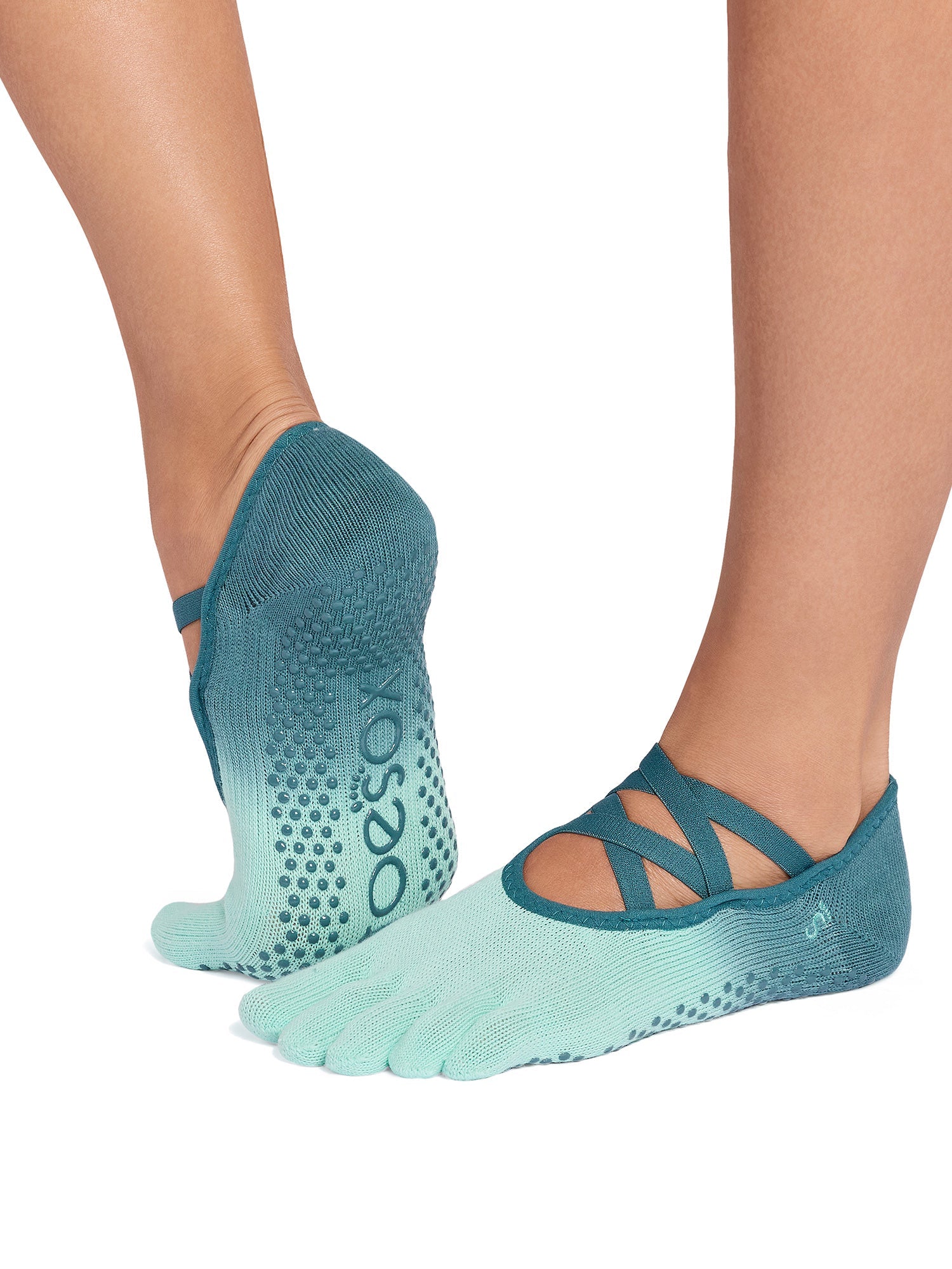 [ToeSox] Elle (Full-Toe) Grip Socks / Yoga Pilates Anti-Slip Socks 25SS_D3