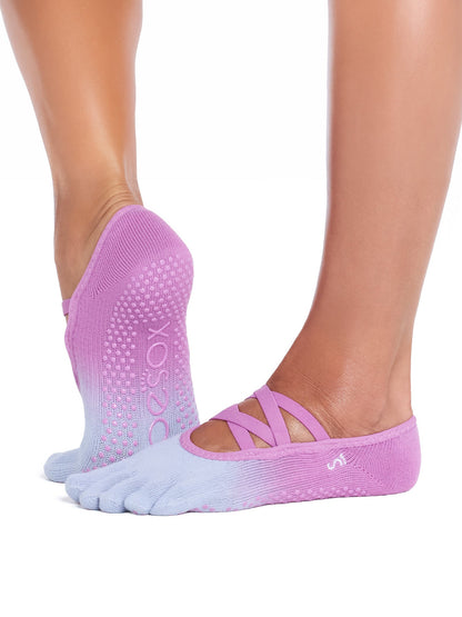 [ToeSox] Elle (Full-Toe) Grip Socks / Yoga Pilates Anti-Slip Socks 25SS_D3