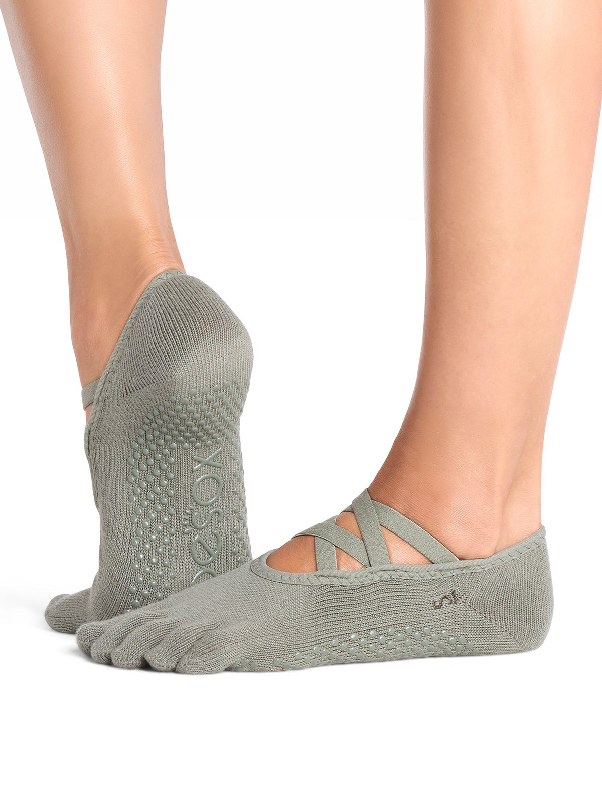 [ToeSox] Elle (Full-Toe) Grip Socks / Yoga Pilates Anti-Slip Socks 25SS_D3
