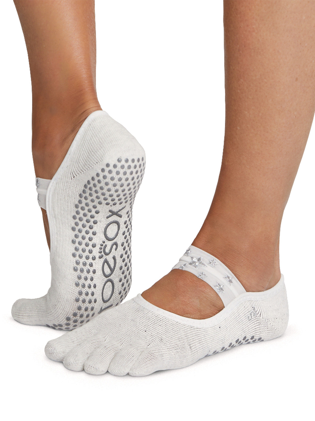 最大20%OFF[限定SALE][ToeSox] Mia ミア（Full-Toe／つま先あり）グリップ ソックス ／ ヨガ ピラティス 滑り止め付 靴下 CORE