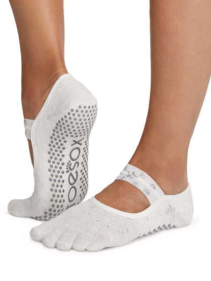 最大20%OFF[限定SALE][ToeSox] Mia ミア（Full-Toe／つま先あり）グリップ ソックス ／ ヨガ ピラティス 滑り止め付 靴下 CORE