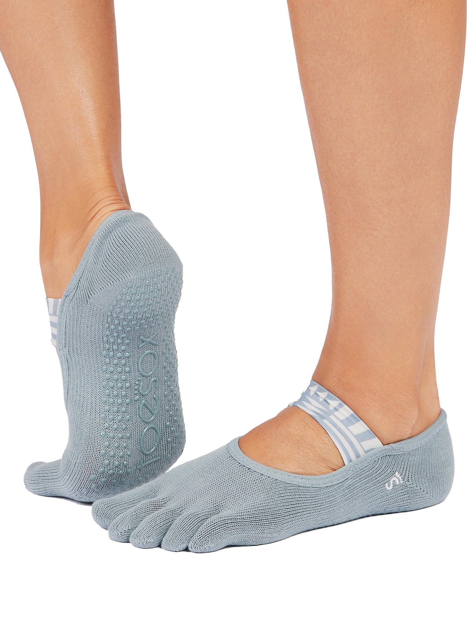 [ToeSox] Mia (Full-Toe) Grip Socks / Yoga Pilates Anti-Slip Socks 25SS_D2