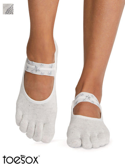 最大20%OFF[限定SALE][ToeSox] Mia ミア（Full-Toe／つま先あり）グリップ ソックス ／ ヨガ ピラティス 滑り止め付 靴下 CORE