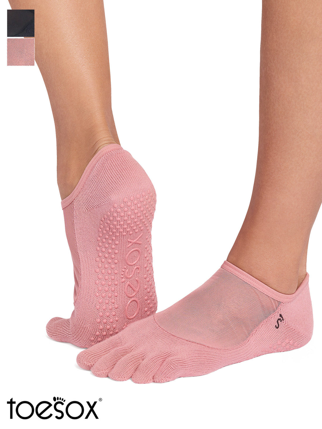 [ToeSox] Luna ルナ（Full-Toe／つま先あり） グリップ ソックス ／ ヨガ ピラティス 滑り止め付 靴下 26SS_D2