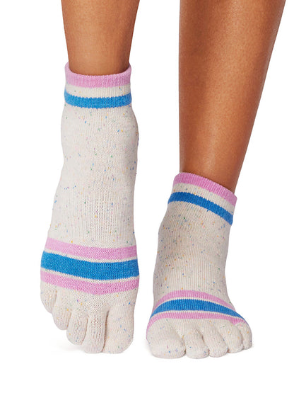 [ToeSox] Ankle (Full-Toe) Grip Socks / Yoga Pilates Anti-Slip Socks 25SS_D1