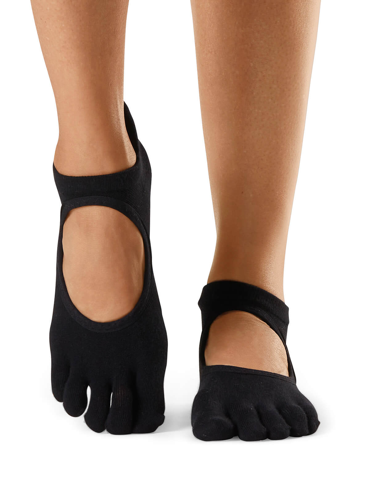 [ToeSox] Bellarina Tec ベラリナ テック（Full-Toe／つま先あり） グリップ ソックス ／ ヨガ ピラティス 滑り止め付 靴下 25FW_D1 CORE