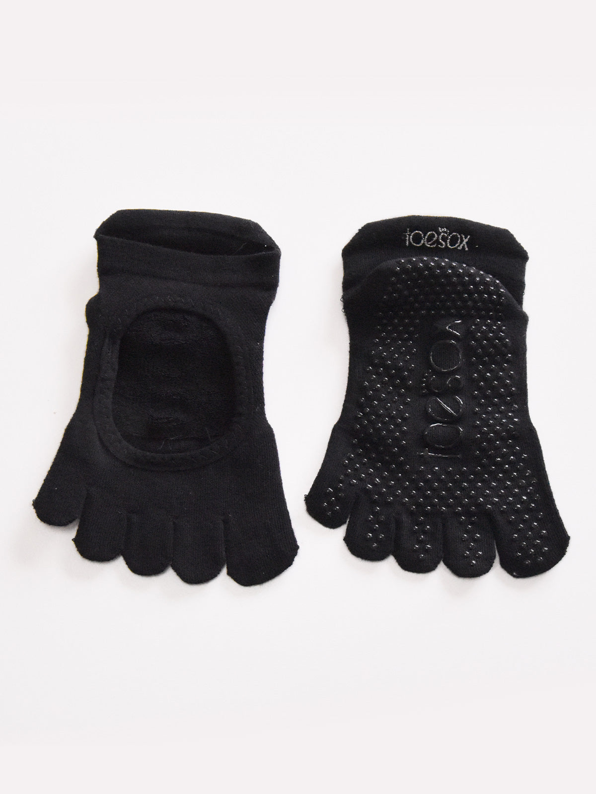 [ToeSox] Bellarina Tec ベラリナ テック（Full-Toe／つま先あり） グリップ ソックス ／ ヨガ ピラティス 滑り止め付 靴下 25FW_D1 CORE