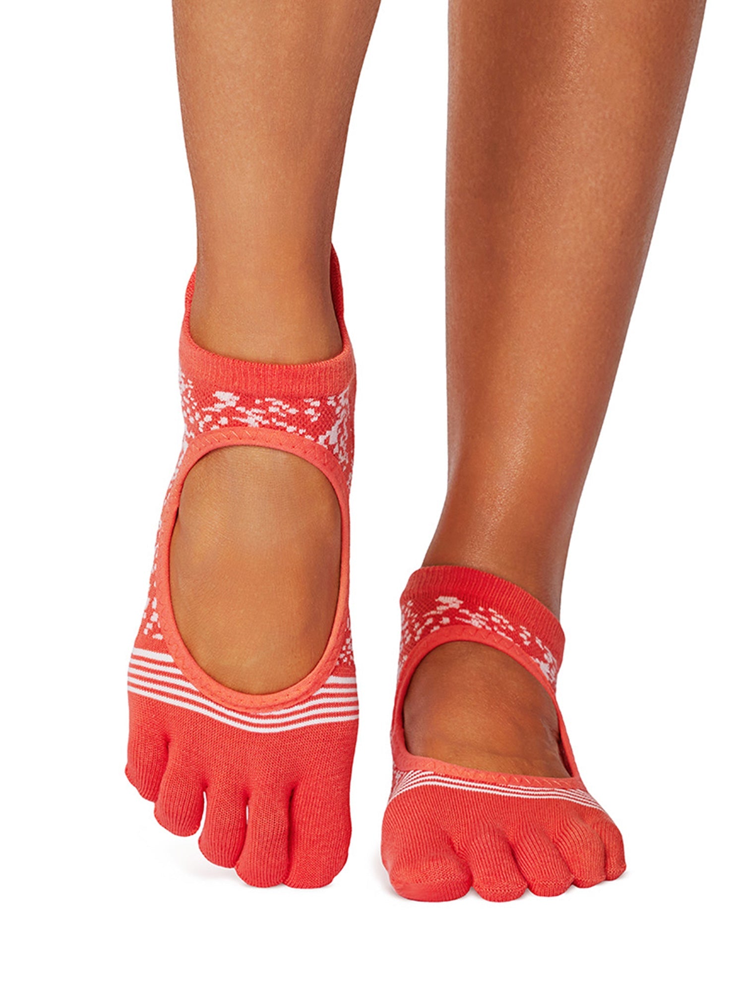 12% OFF [SALE] [ToeSox] Bellarina Tec Bellarina Tech (Full-Toe) Grip Socks / Yoga Pilates Anti-Slip Socks 2501
