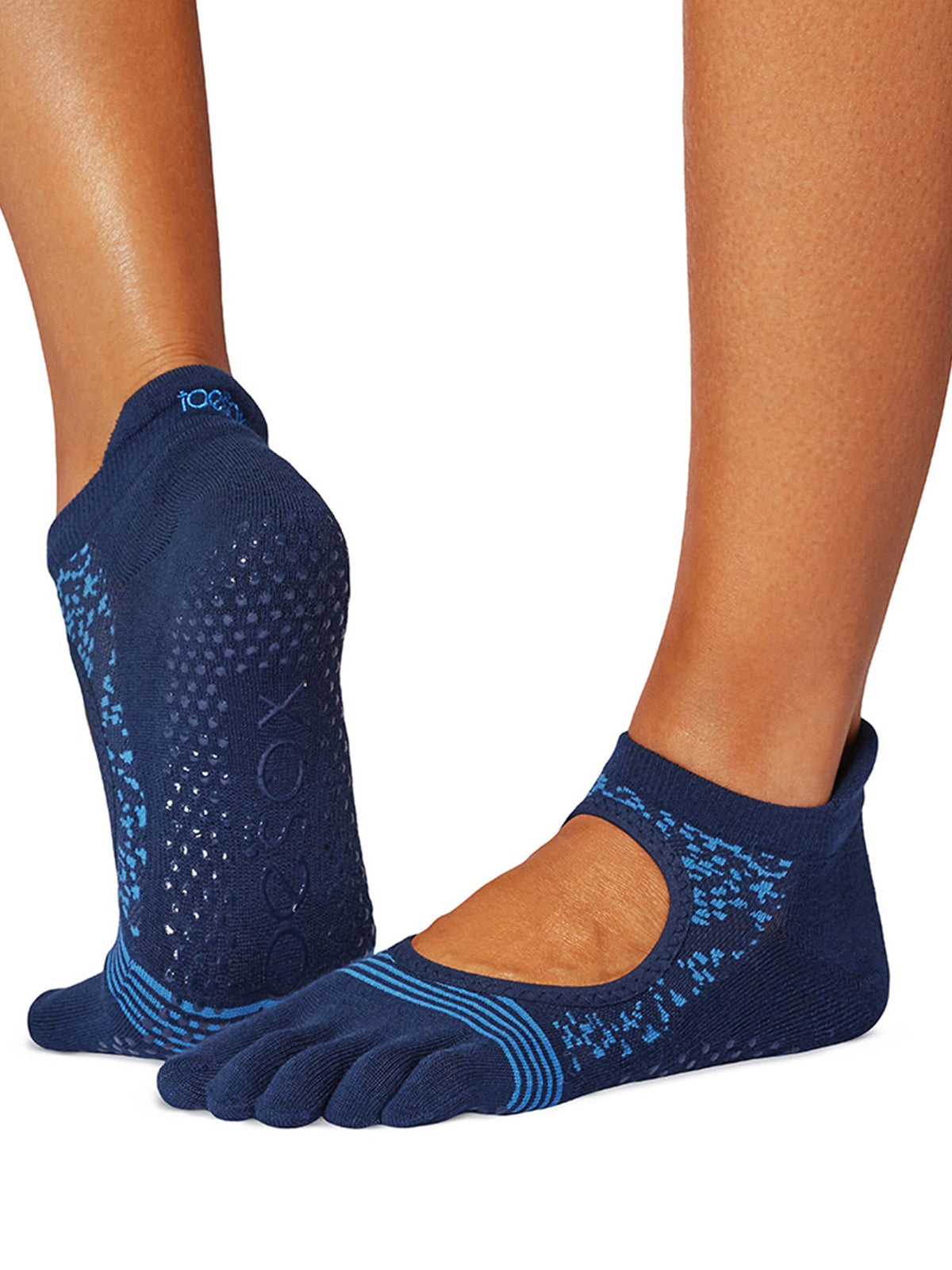 最大35%OFF[SALE][ToeSox] Bellarina Tec ベラリナ テック（Full-Toe／つま先あり） グリップ ソックス ／ ヨガ ピラティス 滑り止め付 靴下 [EX]