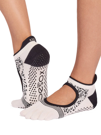 [ToeSox] Bellarina Tec ベラリナ テック（Full-Toe／つま先あり） グリップ ソックス ／ ヨガ ピラティス 滑り止め付 靴下 26SS_D3 CORE