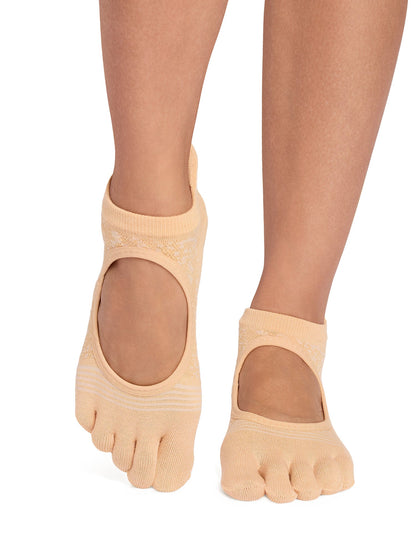 [ToeSox] Bellarina Tec ベラリナ テック（Full-Toe／つま先あり） グリップ ソックス ／ ヨガ ピラティス 滑り止め付 靴下 26SS_D3 CORE