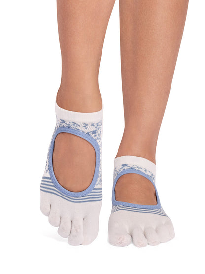 [ToeSox] Bellarina Tec ベラリナ テック（Full-Toe／つま先あり） グリップ ソックス ／ ヨガ ピラティス 滑り止め付 靴下 26SS_D3 CORE