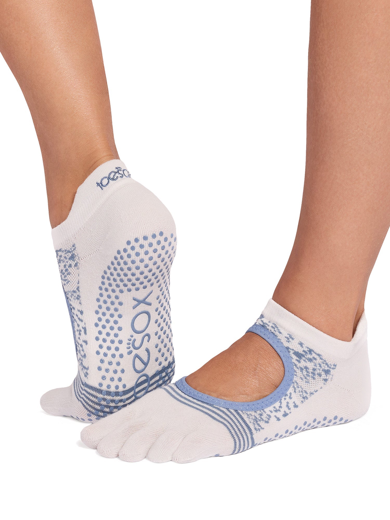 [ToeSox] Bellarina Tec ベラリナ テック（Full-Toe／つま先あり） グリップ ソックス ／ ヨガ ピラティス 滑り止め付 靴下 26SS_D3 CORE