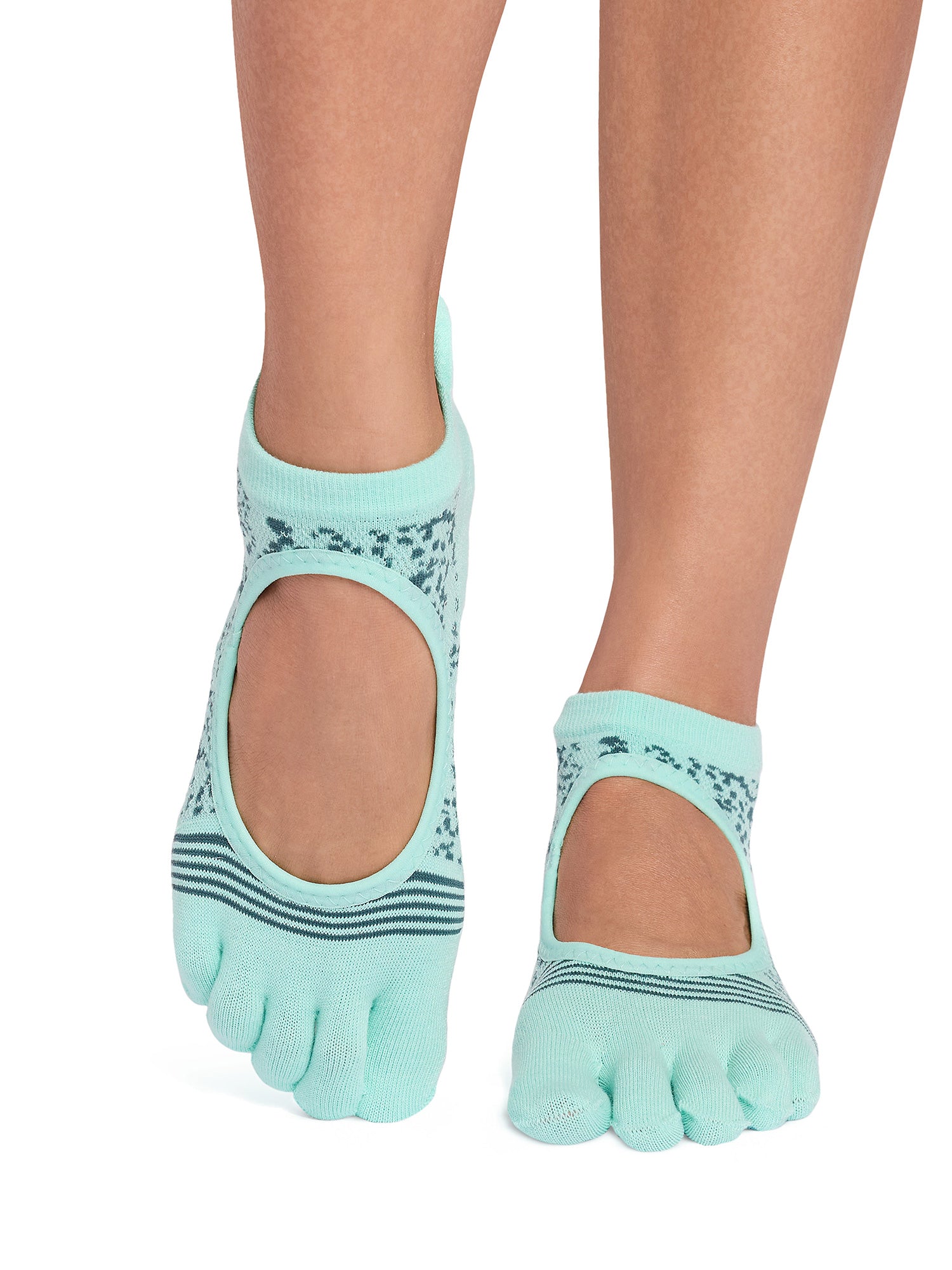 [ToeSox] Bellarina Tec ベラリナ テック（Full-Toe／つま先あり） グリップ ソックス ／ ヨガ ピラティス 滑り止め付 靴下 26SS_D3 CORE