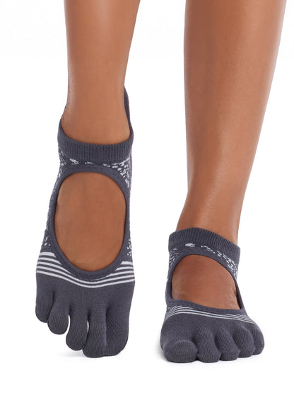 [ToeSox] Bellarina Tec ベラリナ テック（Full-Toe／つま先あり） グリップ ソックス ／ ヨガ ピラティス 滑り止め付 靴下 26FW_D2