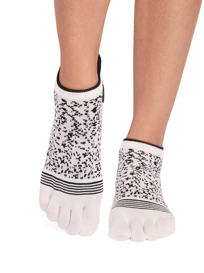 [ToeSox] 低腰Tec（全趾）防滑袜/瑜伽普拉提防滑袜