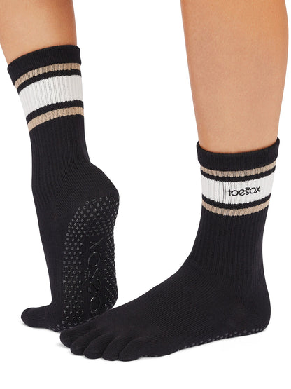 11% OFF [SALE] [ToeSox] Crew (Full-Toe) Grip Socks / Yoga Pilates Non-slip Socks Crew Length [SOFF] 2501