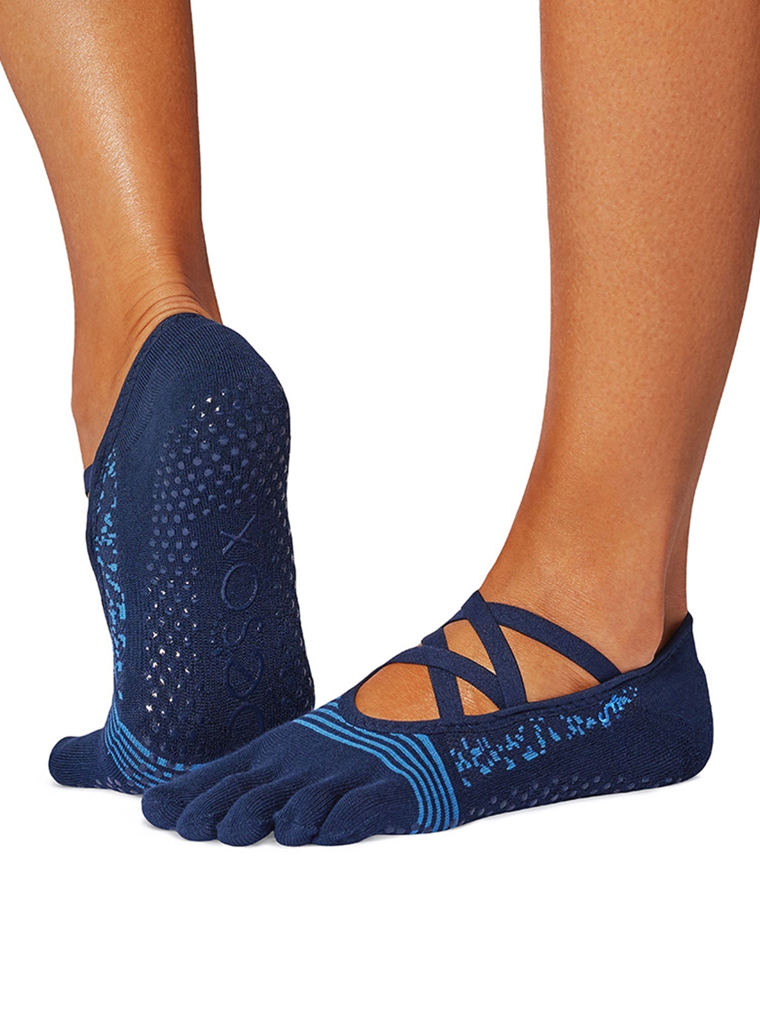 [ToeSox] Elle Tec Full-Toe Tech Grip Socks / Yoga Pilates Anti-Slip Socks 25SS_D1 2501