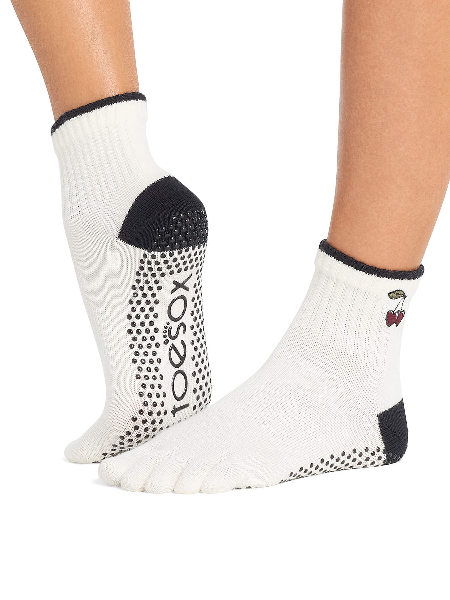 ToeSox] グリップ ソックス 5本指 メロディー（Full-Toe／つま先あり