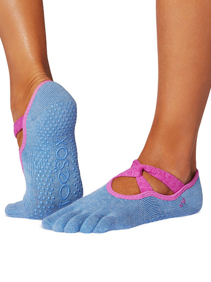 10%OFF[SALE][ToeSox] Ivy アイビー（Full-Toe／つま先あり） グリップ ソックス ／ ヨガ ピラティス 滑り止め付 靴下 [GWS]