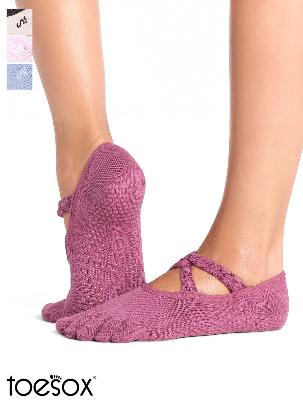 [ToeSox] Ivy（全趾）防滑袜/瑜伽普拉提防滑袜 25SS_D1 2501