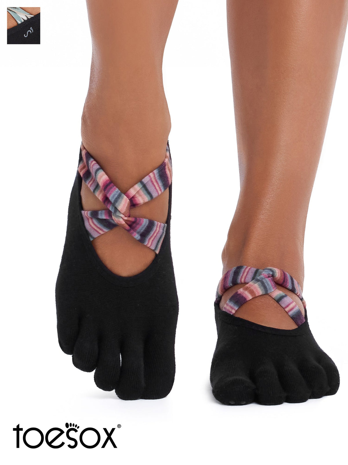 最大30%OFF[SALE][ToeSox] Ivy Ultra Fine Knit アイビー ウルトラファインニット（Full-Toe／つま先あり） グリップ ソックス ／ ヨガ ピラティス 滑り止め付 靴下 [EX]  26FW_D2