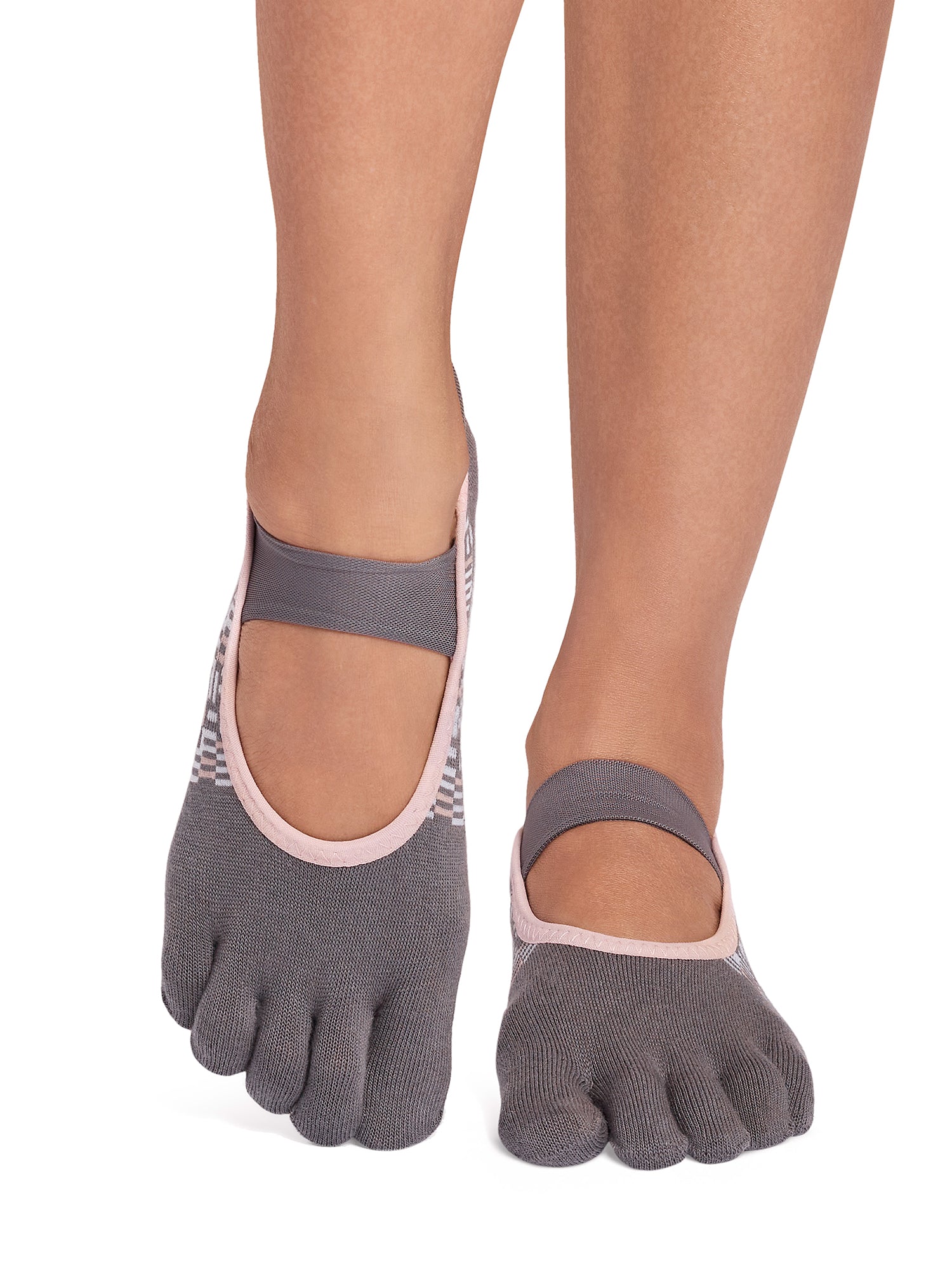 [ToeSox] Mia Ultra Fine Knit ミア ウルトラファインニット（Full-Toe／つま先あり） グリップ ソックス ／ ヨガ ピラティス 滑り止め付 靴下 26SS_D2