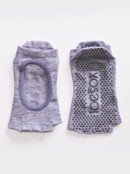 [ToeSox] Bellarina ベラリナ（Half-Toe／つま先なし） グリップ ソックス ／ ヨガ ピラティス 滑り止め付 靴下 25FW_D3