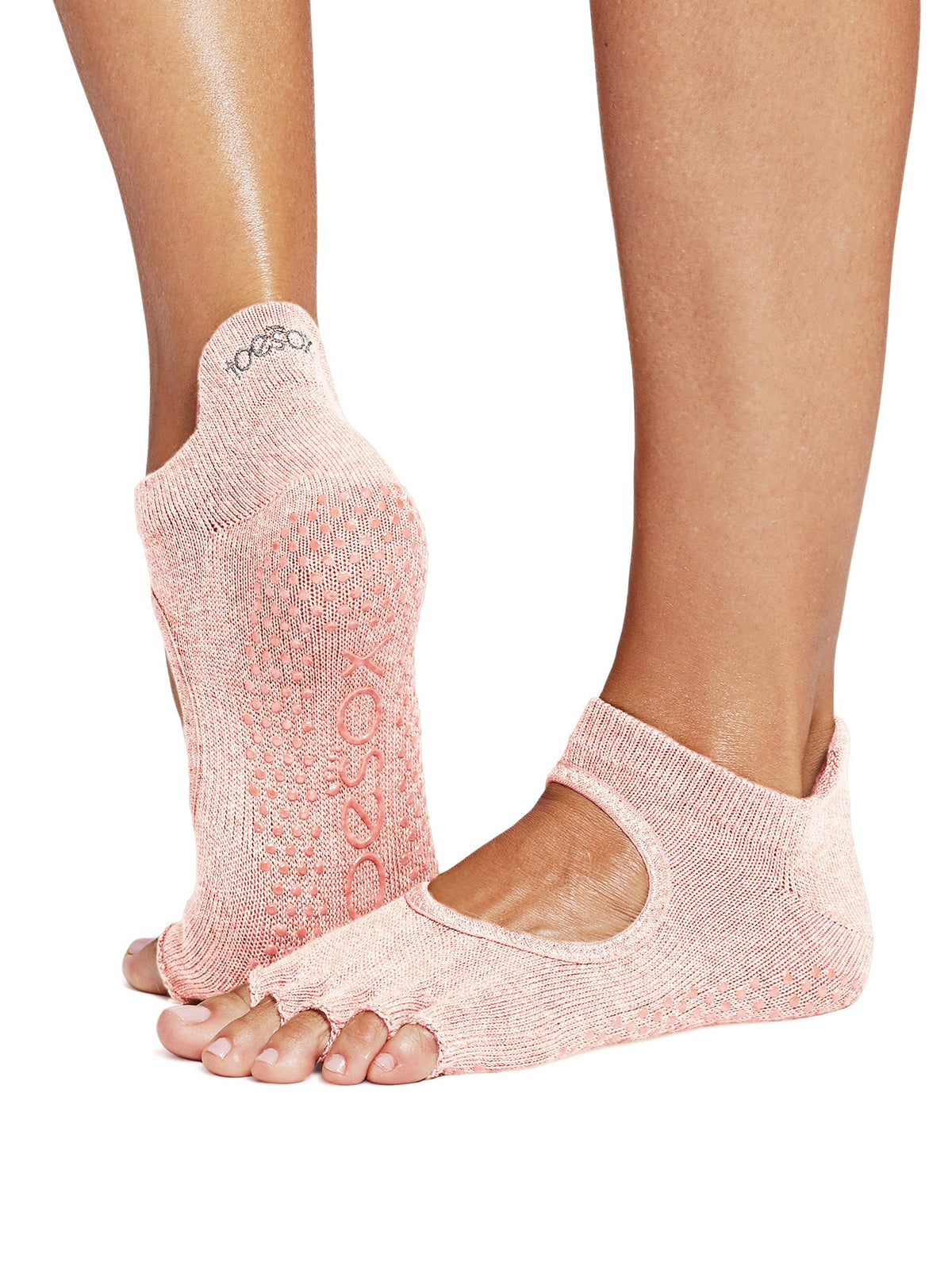 [ToeSox] Bellarina Half-Toe Grip Socks / Yoga Pilates Anti-Slip Socks 25SS_D3