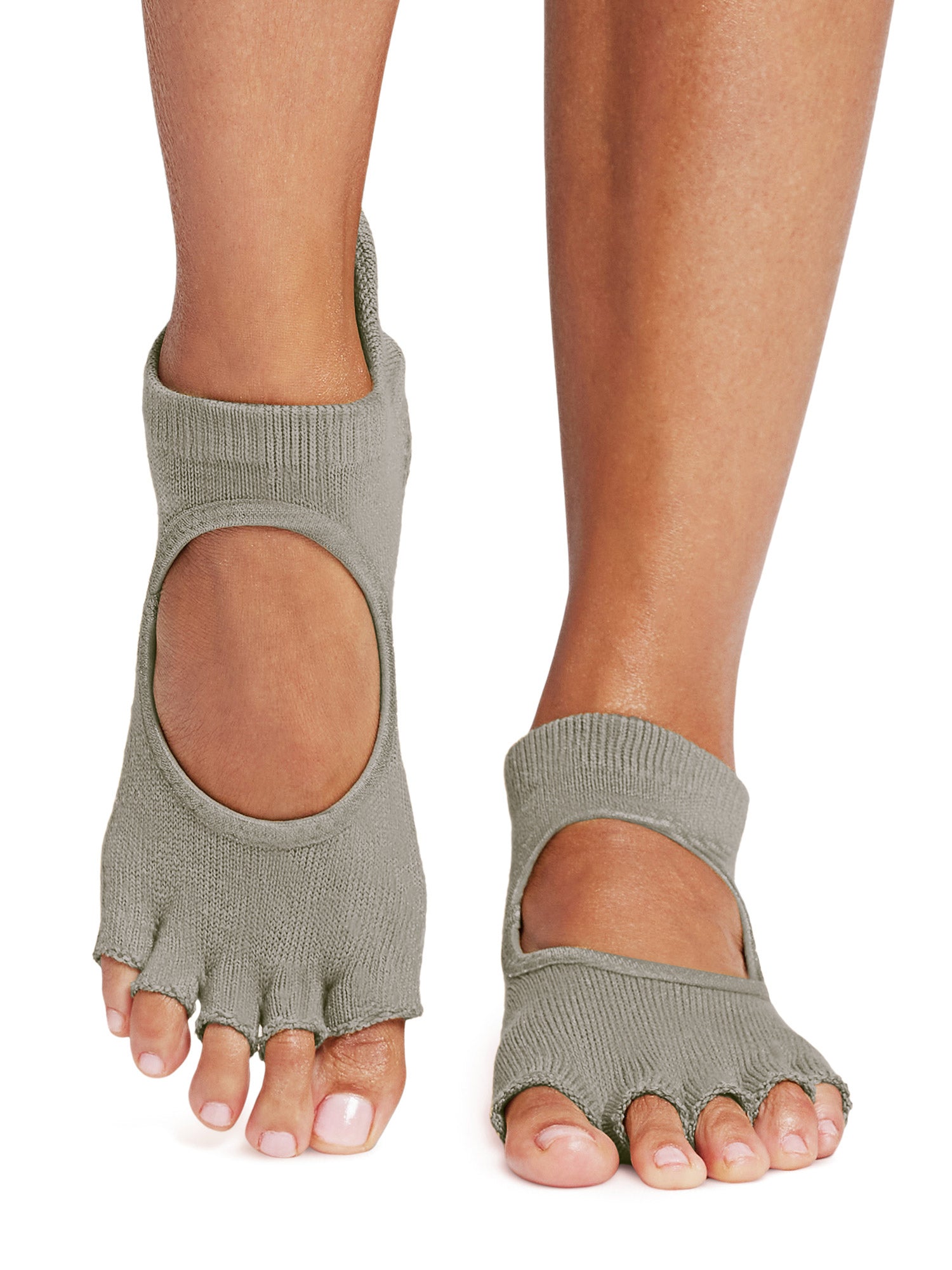 [ToeSox] Bellarina ベラリナ（Half-Toe／つま先なし） グリップ ソックス ／ ヨガ ピラティス 滑り止め付 靴下 25FW_D3