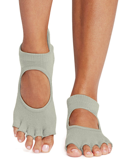 [限定SALE][ToeSox] Bellarina ベラリナ（Half-Toe／つま先なし） グリップ ソックス ／ ヨガ ピラティス 滑り止め付 靴下 [EX]