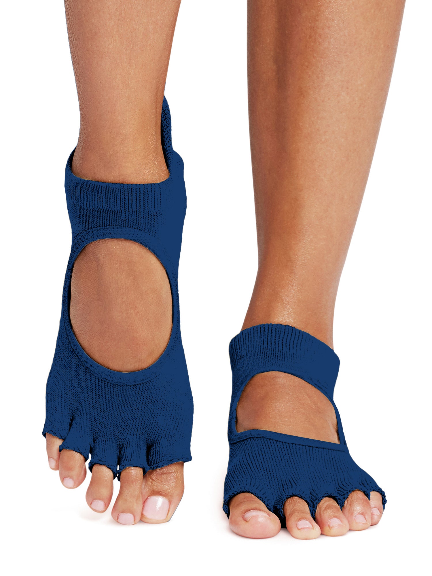 [ToeSox] Bellarina ベラリナ（Half-Toe／つま先なし） グリップ ソックス ／ ヨガ ピラティス 滑り止め付 靴下 25FW_D3