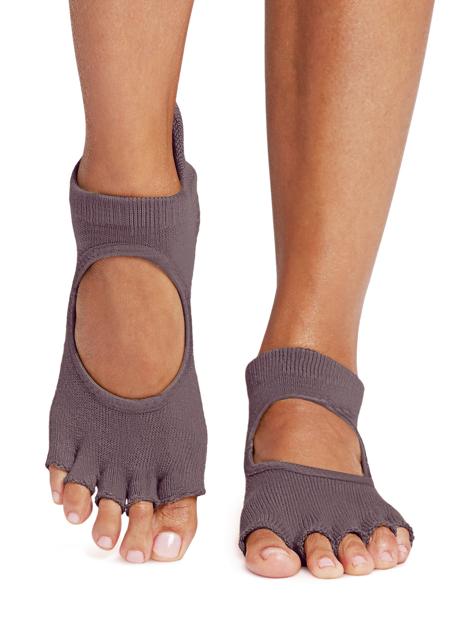 [ToeSox] Bellarina ベラリナ（Half-Toe／つま先なし） グリップ ソックス ／ ヨガ ピラティス 滑り止め付 靴下 25FW_D3