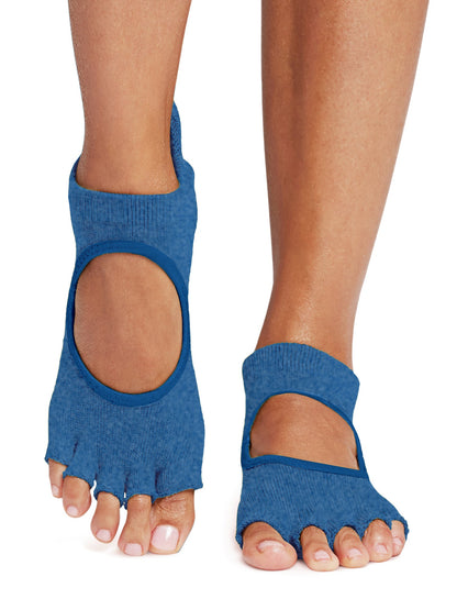 [限定SALE][ToeSox] Bellarina ベラリナ（Half-Toe／つま先なし） グリップ ソックス ／ ヨガ ピラティス 滑り止め付 靴下 [EX]