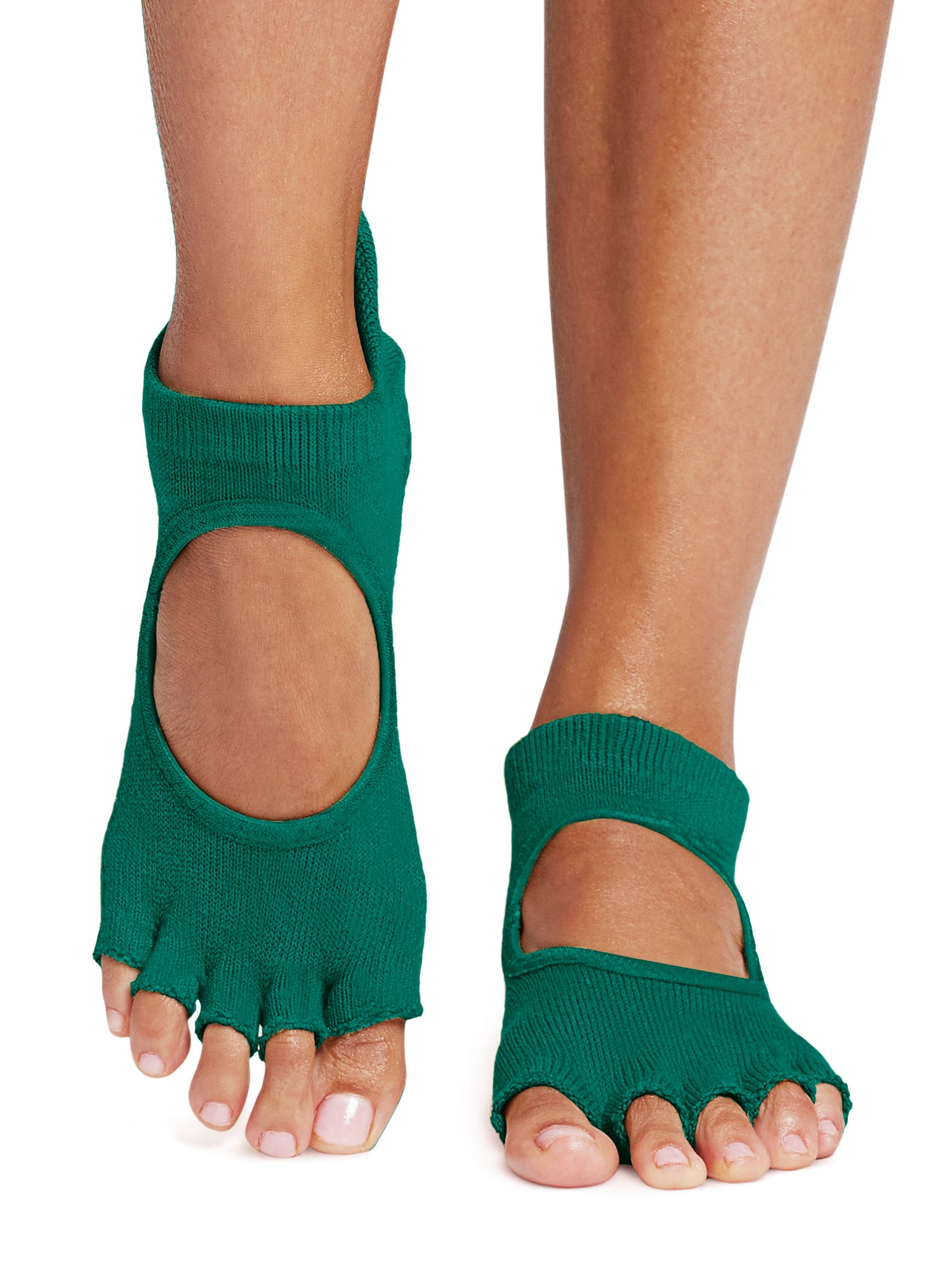 [ToeSox] Bellarina ベラリナ（Half-Toe／つま先なし） グリップ ソックス ／ ヨガ ピラティス 滑り止め付 靴下 25FW_D3