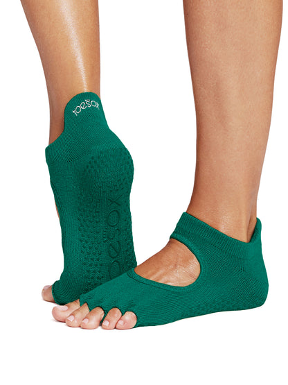 [ToeSox] Bellarina ベラリナ（Half-Toe／つま先なし） グリップ ソックス ／ ヨガ ピラティス 滑り止め付 靴下 25FW_D3