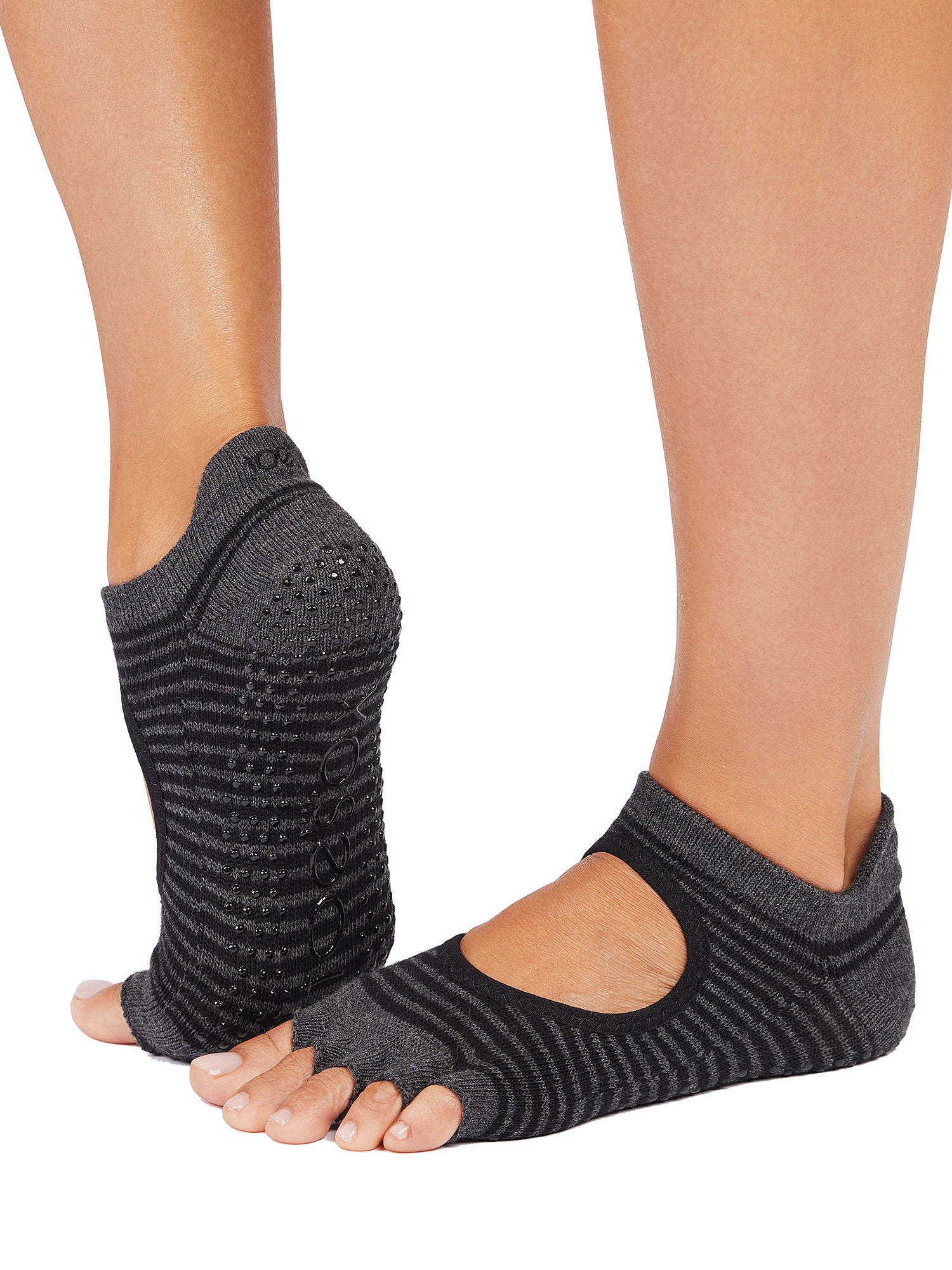 [限定SALE][ToeSox] Bellarina ベラリナ（Half-Toe／つま先なし） グリップ ソックス ／ ヨガ ピラティス 滑り止め付 靴下 [EX]