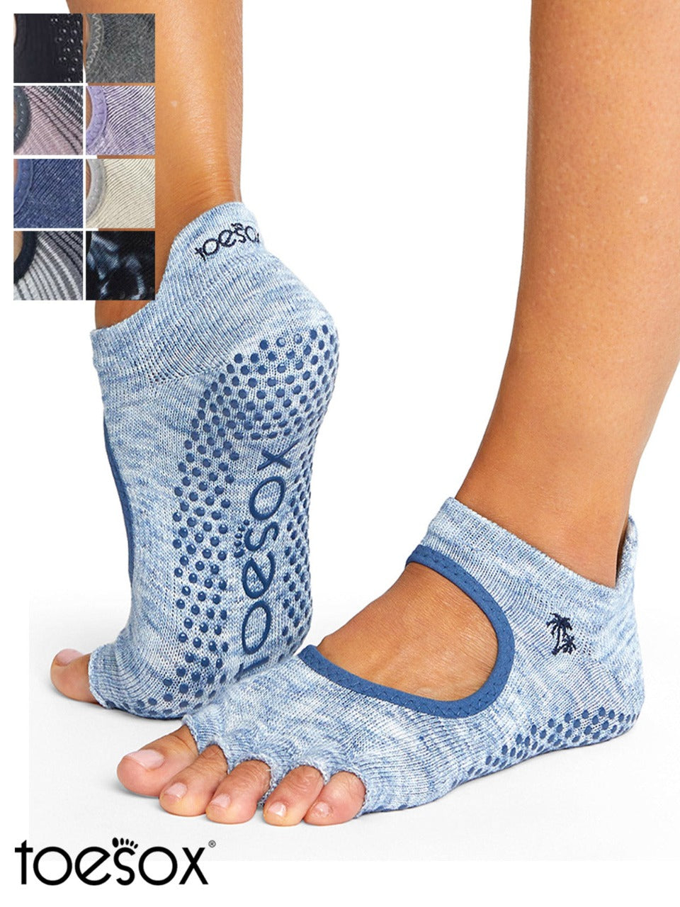 [SALE14%OFF][12%OFF][TOESOX] Bellarina (Half-Toe) Grip Socks / Yoga Non-Slip Socks 23SS