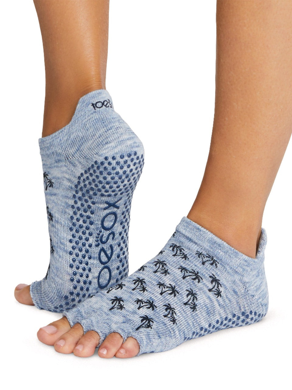 [SALE15%OFF][TOESOX] Low Rise (Half-Toe) Grip Socks/Yoga Non-Slip Bottom 23SS
