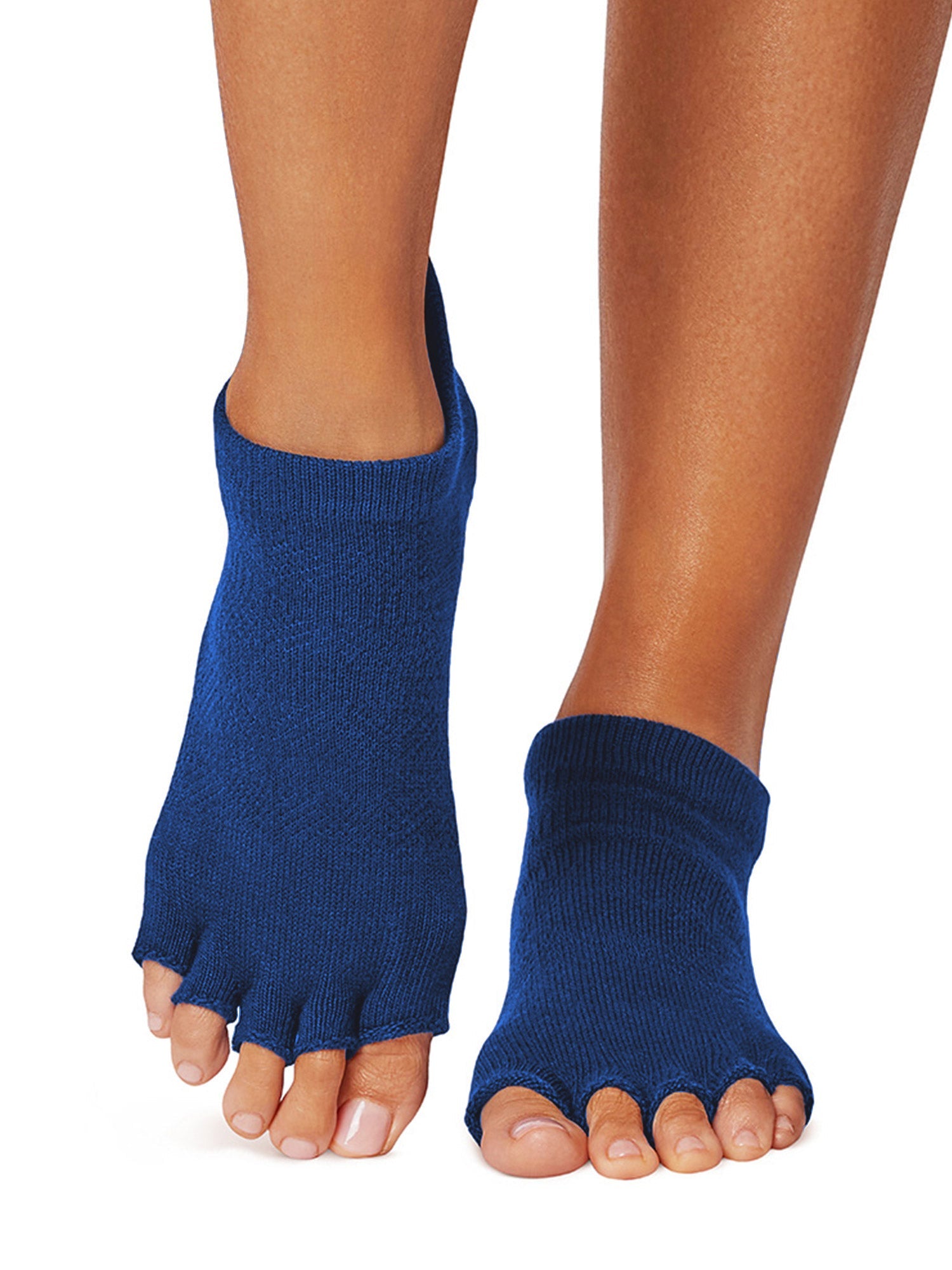 [限定SALE][ToeSox] Low Rise ローライズ（Half-Toe／つま先なし） グリップ ソックス ／ ヨガ ピラティス 滑り止め付 靴下 [EX]