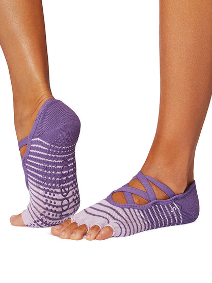 最大40%OFF[SALE][ToeSox] Elle エル（Half-Toe／つま先なし）グリップ ソックス ／ ヨガ ピラティス 滑り止め付 靴下  [EX]
