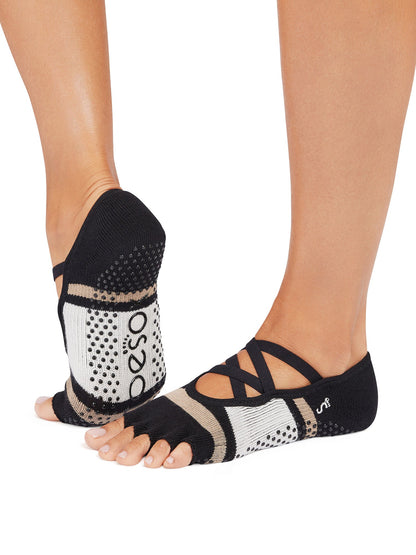 [ToeSox] Elle (Half-Toe) Grip Socks / Yoga Pilates Anti-Slip Socks 25SS_D3