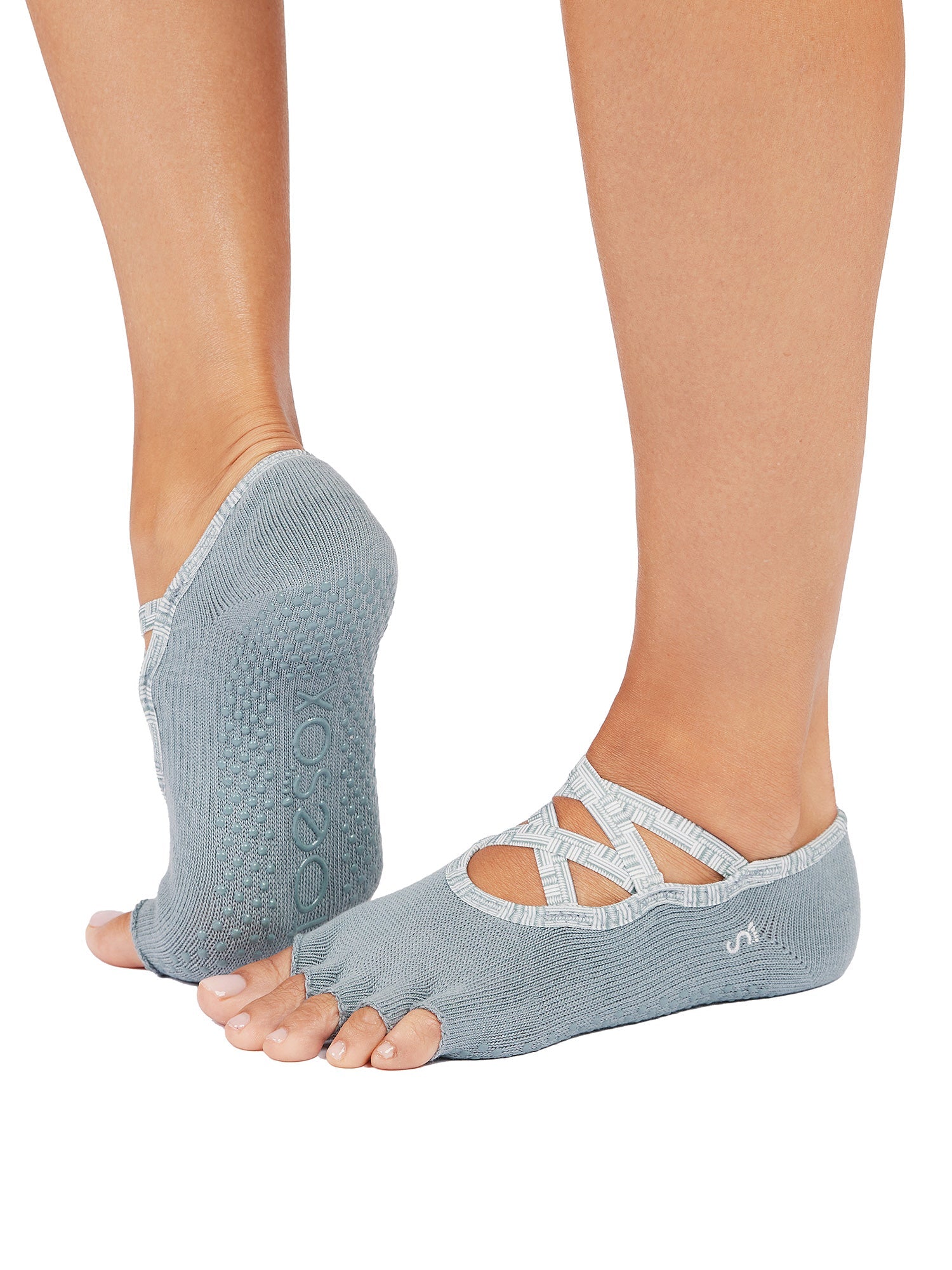 [ToeSox] Elle (Half-Toe) Grip Socks / Yoga Pilates Anti-Slip Socks 25SS_D3