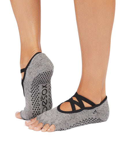 [ToeSox] Elle (Half-Toe) Grip Socks / Yoga Pilates Anti-Slip Socks 25SS_D3