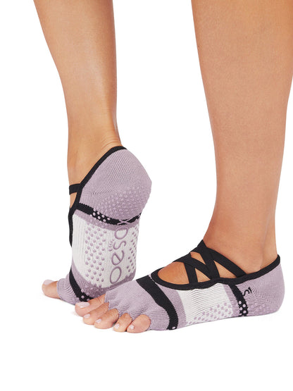 最大40%OFF[SALE][ToeSox] Elle エル（Half-Toe／つま先なし）グリップ ソックス ／ ヨガ ピラティス 滑り止め付 靴下  [EX]