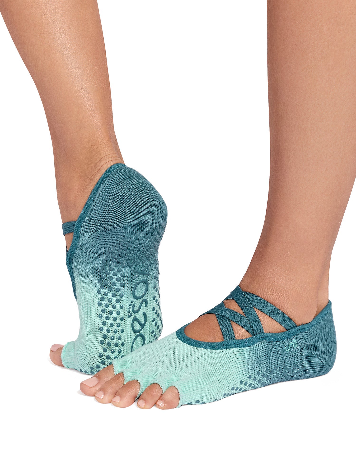 [ToeSox] Elle (Half-Toe) Grip Socks / Yoga Pilates Anti-Slip Socks 25SS_D3