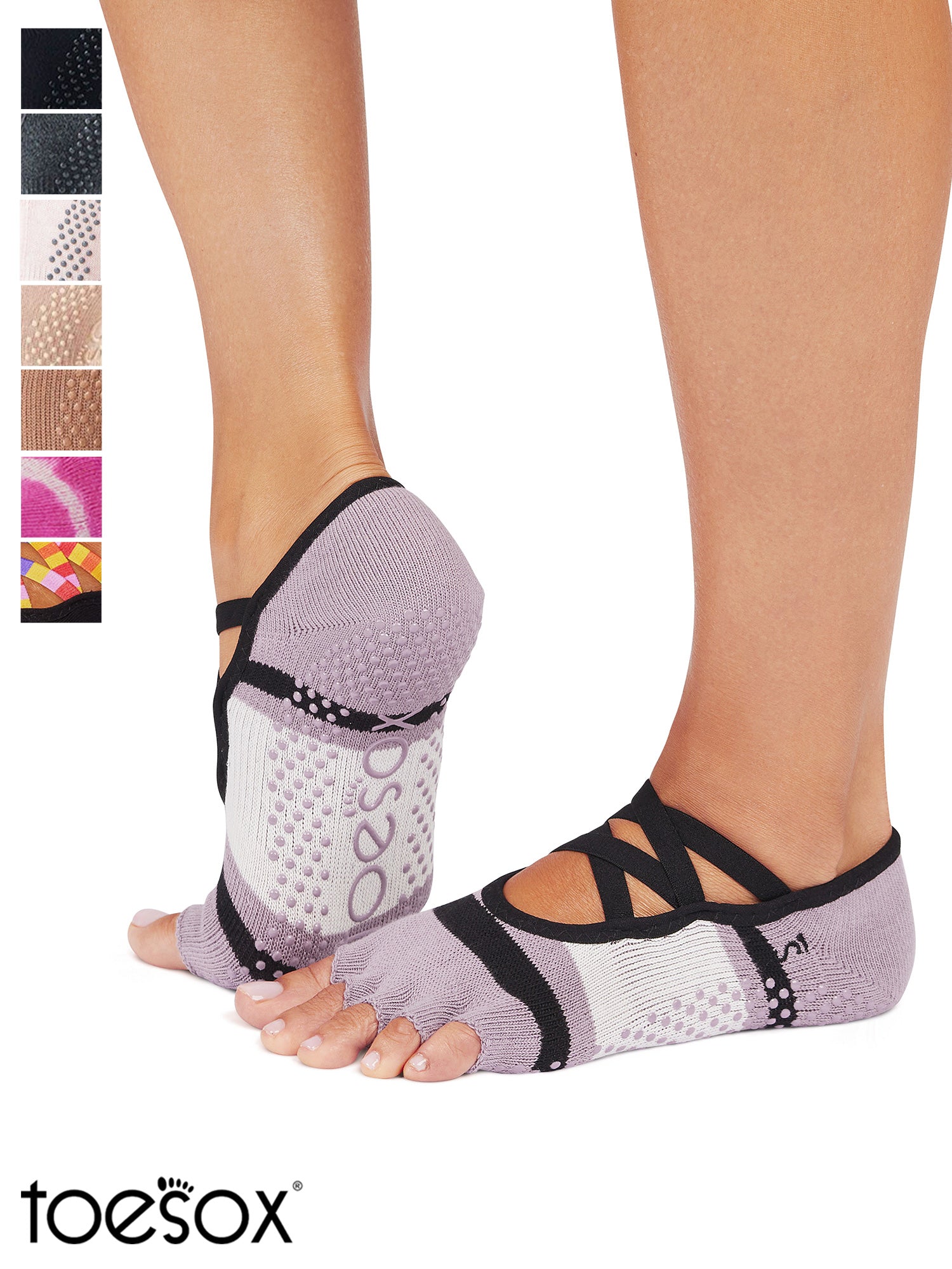 [ToeSox] Elle (半趾) 防滑袜 / 瑜伽普拉提防滑袜 25SS_D3